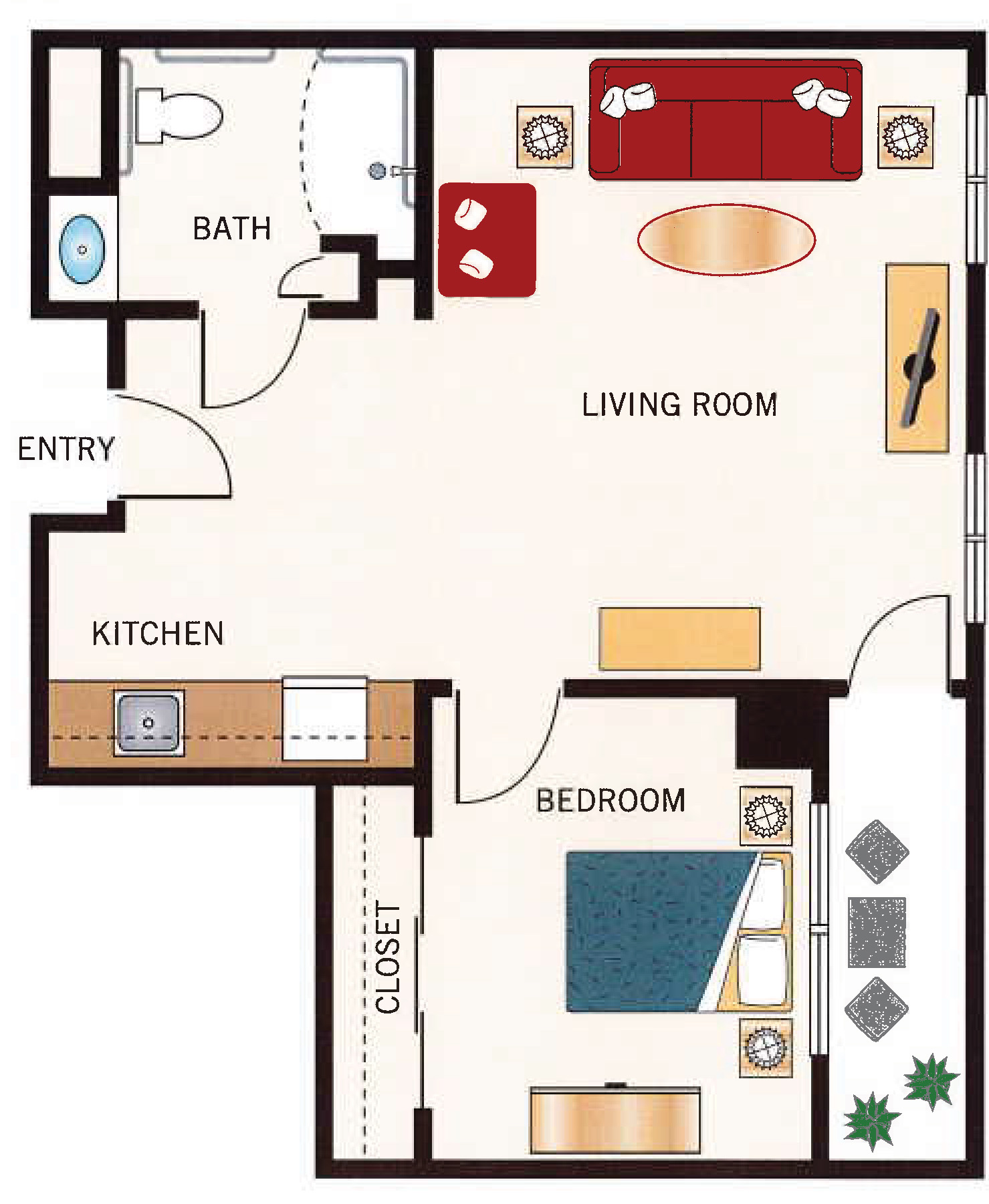The Picasso floor plan